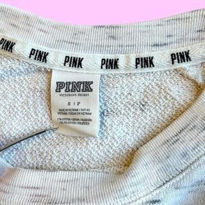 PINK Victoria’s Secret Y2K long sleeve crewneck sweater
